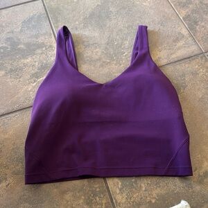 Dramatic magenta lululemon align tank